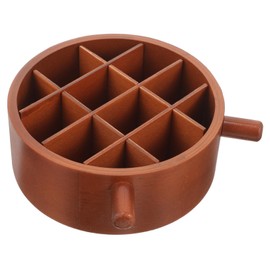 Outanaya Lipstick Organizer Wooden Display Stand Practical Vanity Table Holder for Lipsticks and Lipgloss for Makeup Collection Organization for Cosmetic Stores