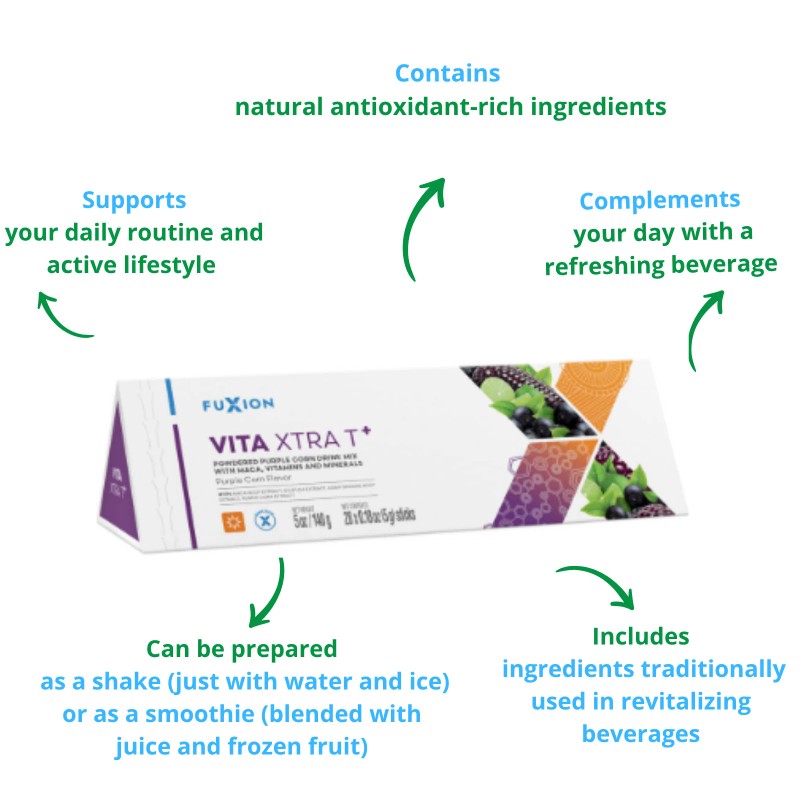 FuXion Vita Xtra T+ Functional Drink with Antioxidants and Daily