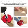 Woodworking Self-Centering Doweling Jig Drill Kit Vertical Hole Drilling Guide