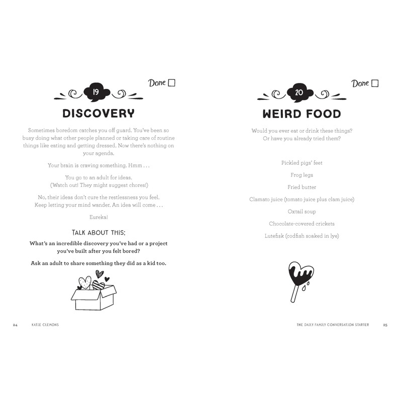 The Daily Family Conversation Starter: 365 Ways to Nurture Connection,