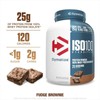 Suplemento Dymatize Whey ISO-100 2.3kg en Polvo Sabor Fudge Brownie
