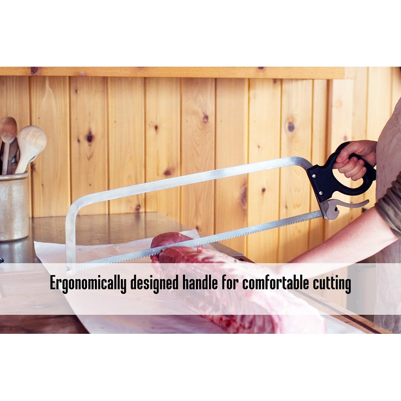 Weston Butcher Meat and Bone Saw with 25 Inch Stainless