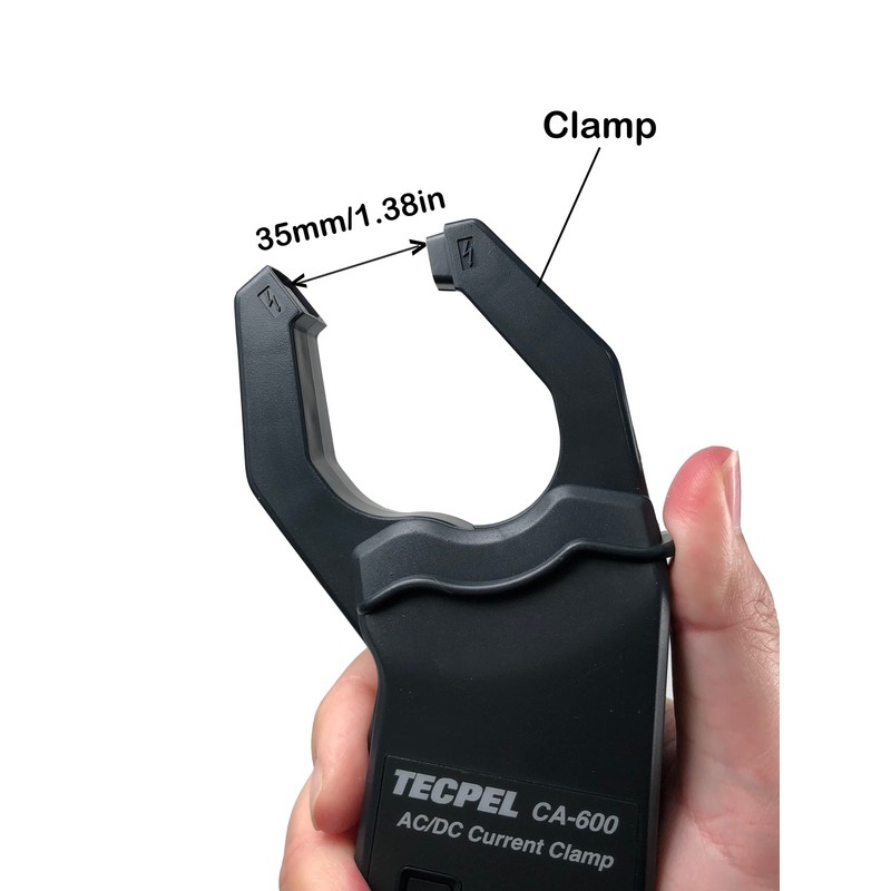 TECPEL CA-600 AC/DC Current clamp Transmitter Probe 600A