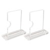 Acrylic Fishing Pole Wall Mount Bracket Stable Support Adjustable Acrylic