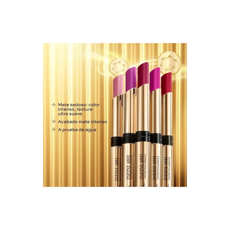 Labial En Barra Infini Lbel Mate Hidratante 48h