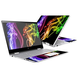 Skin Compatible with HP Envy x360 15" (2017) - Bright Smoke| MightySkins Protective, Durable, and Unique Vinyl Decal wrap Cover | Easy to Apply, Remove, and Change Styles | Made in The USA