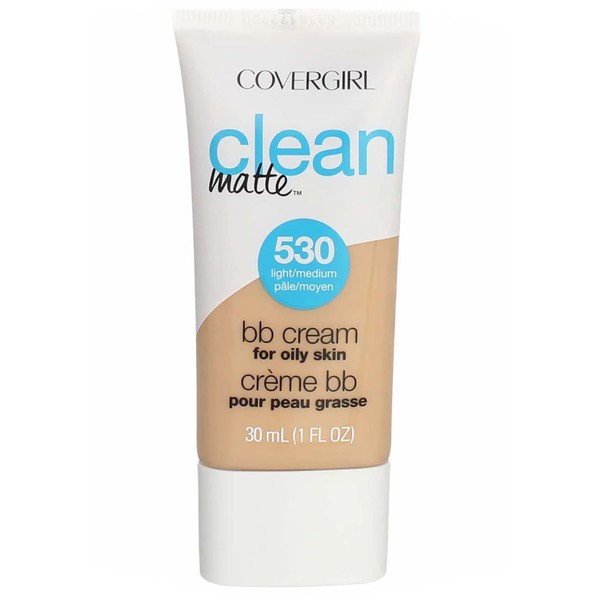 COVERGIRL - Crema BB Clean Matte para piel grasa, claramediana