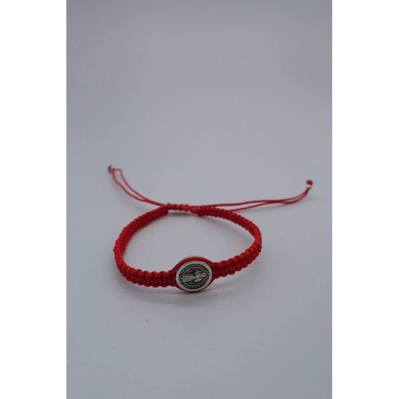Evil Eye x12 red string kabbalah St Benito medal macrame