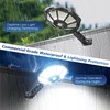 Solar Lights Outdoor Waterproof, 360° Wide Angle Solar Flood Lights