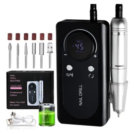 Taladro Portátil Profesional Para Esmalte De Uñas, 45000 Rpm                                                                                          