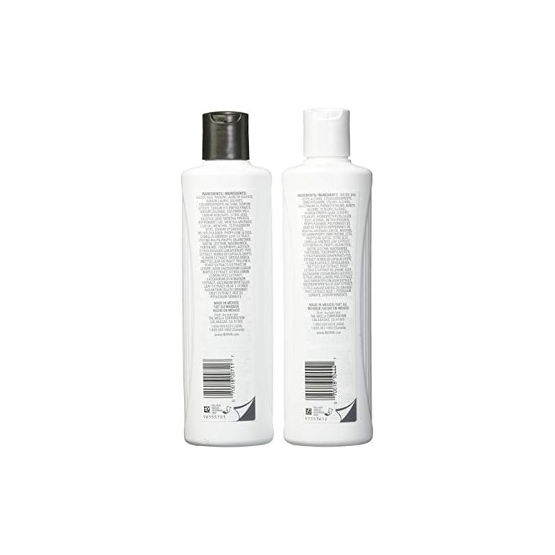 Nioxin System 2 Cleanser Shampoo and Scalp Therapy Conditioner Duo