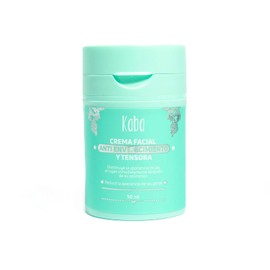 Kaba Crema Facial Tensora con Ácido Hialurónico Colágeno y Vitamina C, Reafirmante, Hidratante, Antiedad, Antiarrugas