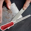 CNBTR 10inch Diamond Coated Round File Plastic Handle Hand Tools