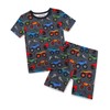 babee Reshinee Bamboo Viscose Toddler Truck Pajamas Boys Girls Kids