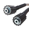 25-Foot Pressure Washer High Pressure Hose with m22 connector, Replacement