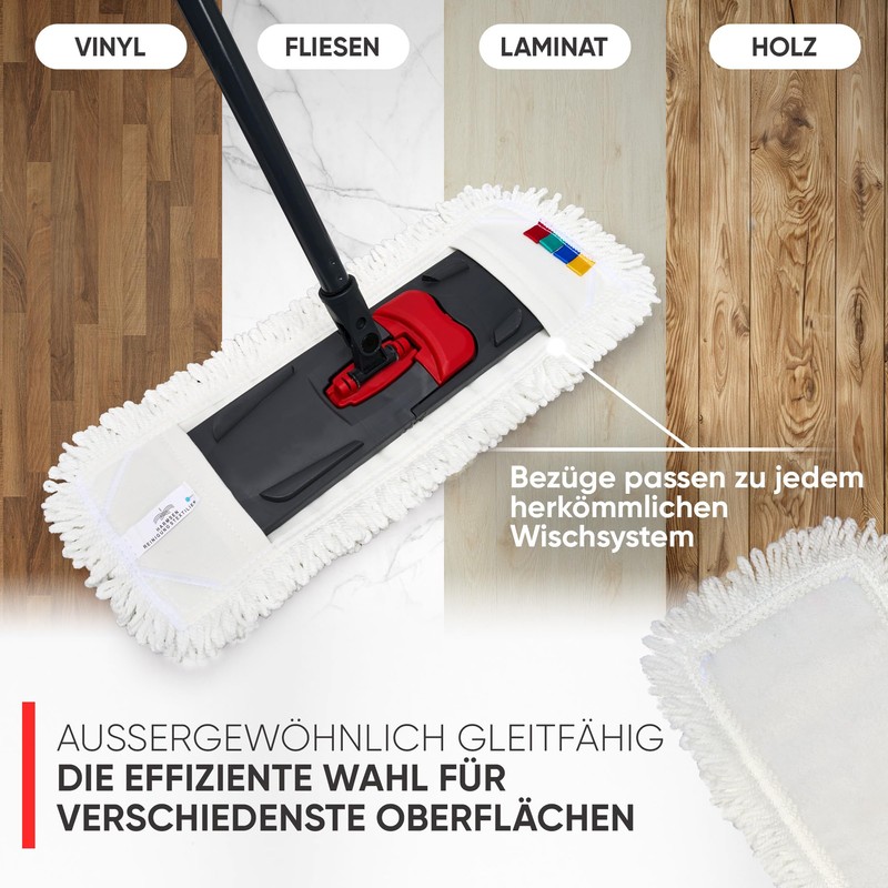 Wowtowelz Mop Cover, Floor Mop Cover, Ideal for Corners, Joints