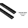 VanEssential 95" Venture Track T-6 Aluminium L-Track Black Anodized (Semi
