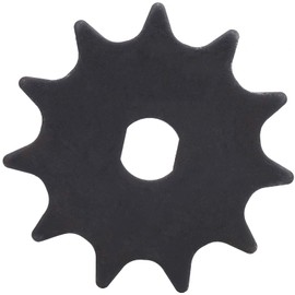 Semiter Bicycle Sprocket, 10 x 8.5 mm 11 Teeth Sprocket, 11 Teeth Steel H-Holes 410 Type Robust Durable Stable Reliable for Bicycle Accessories 1020 High Speed Motor