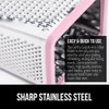 GORILLA GRIP 4-Sided 100% BPA-Free Cheese Grater With Container, Stainless