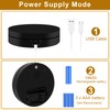 YGVQN Electric Rotating Photo Stand Electric Dial Table Top 23cm