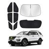 Canvcle Windshield Sun Shade for Ford Explorer 2020-2025 2026 Side