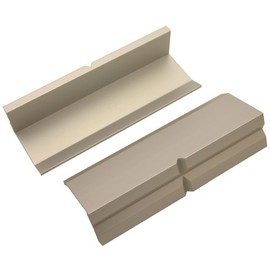 GSR Vice Protective Jaws | Protective Jaws for Vice | Width 100 mm | 2 Pieces | Aluminium | Magnetic