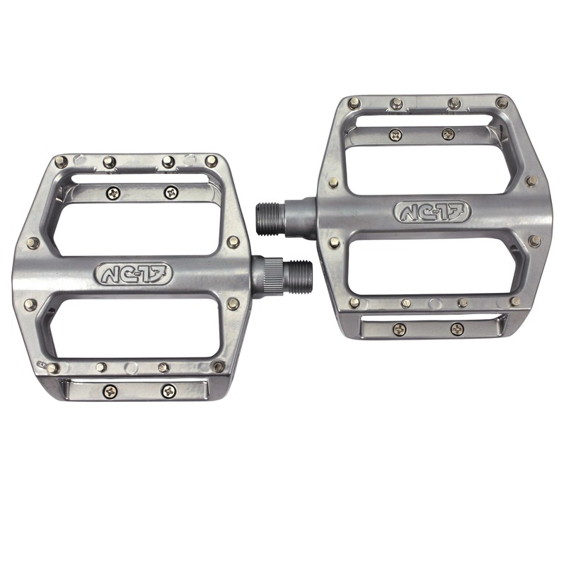 NC-17 STD II Pro Flat Pedal - Silver