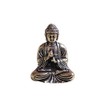 Dainichi Nyorai Buddha Statue Figurine Mini Chua Copper 3cm