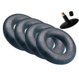 Four 14 Inch Car Tire Inner Tubes FR13/14 for Radial and Bias Tires Standard Offset TR13