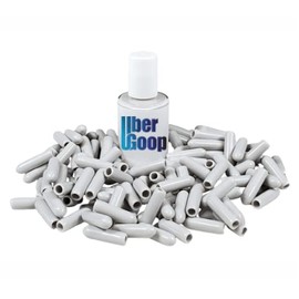 Light Grey UBER GOOP Dishwasher Rack Repair Coating & Glue w/130 caps