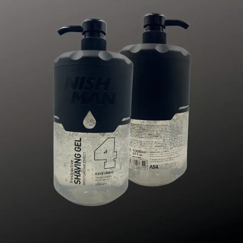 Gel De Afeitar Nishman 1lt Shaving Gel 4