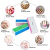 NICECONE 3 Pack 4 Way Nail Buffer for Natural and