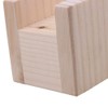 4PCS Bed Furniture Risers Heavy Duty Wood Risers for Sofa