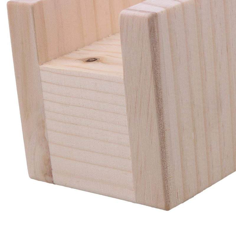 4PCS Bed Furniture Risers Heavy Duty Wood Risers for Sofa