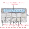 XH 2.54mm Connectors Kit with Pre-Crimped Ribbon Cables Wire 2/3/4/5/6/7/8/9/10/12