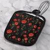 Red Poppy Flower Pot Holder California Poppies Oven Mitt Wildflower
