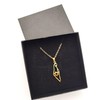 ZCloud Goods Gold-Plated 'Bring Them Home Now' Necklace: Israel Map