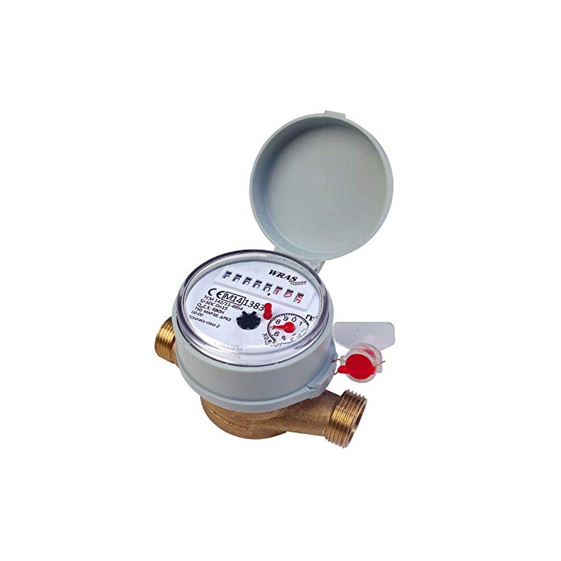 Single-Jet Cold Water Meter 1/2" BSP (15mm) with Pulse and