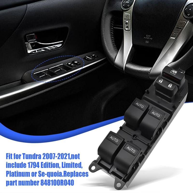 Power Window Switch Fit for Toyota Tundra 2007-2021,Upgraded Power Window