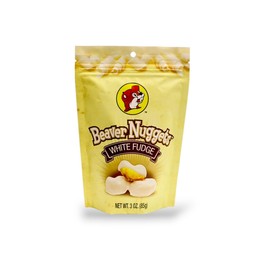 Buc-ee’s Chocolate Covered Beaver Nuggets – Gourmet Candy, Crunchy & Deliciously Sweet Treats – Snack Size Resealable Bags, Lunch Snacks for Kids & Adults (White Fudge, 3 Ounce)