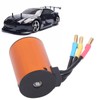 Waterproof RC 3650 4300KV 4 Poles Sensorless Brushless Motor for