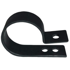 1" Electriduct Heavy Duty Nylon Cable Clamps Mouting Wire Clips - 25pcs | Black