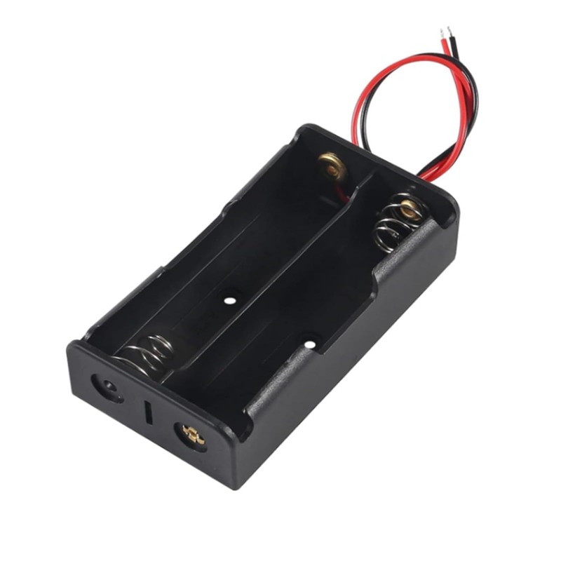 AEDIKO 10pcs 2X AA Battery Holder 2x1.5V AA Battery Holder