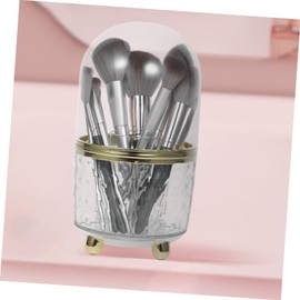 BIUDECO Makeup Brush Holder Storage Box Lipstick Holder Make up Brush Holder Organizer Brush Holder Lid