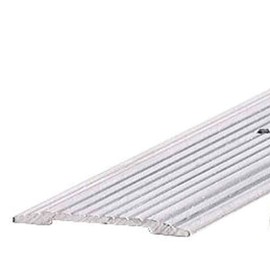 M-D Building Products 78014 1-1/4 in. X 36 in. Silver Aluminum Seam Binder w/Screw Nails