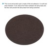 PATIKIL 5.5" Diameter Adhesive Non-Slip Backed Felt, 2 Pcs 5mm