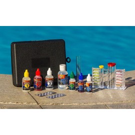 Swimming Pool & Spa 8-Way Chemical Test Kit - Test Chlorine / Bromine / pH