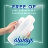 Always Pure Cotton, Feminine Pads for Women, Size 4 Overnight
