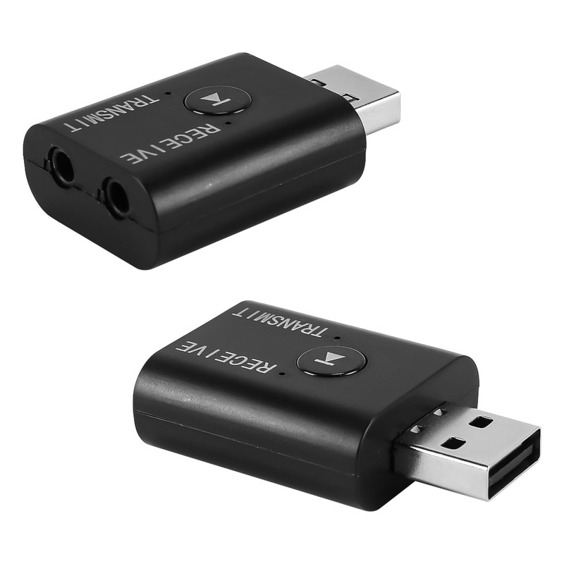 Gorise USB Bluetooth 5.0 Music Transmitter Receiver 2-in-1 Bluetooth Audio