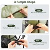 Waterproof Duffel Bag, 70L Large Motorcycle Dry Backpack, Heavy-Duty Roll